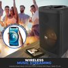 Pyle 15’’ Wireless Portable PA Speaker - Portable PA & Karaoke Party Audio Speaker with Built-in Recharge PPHP1547B
